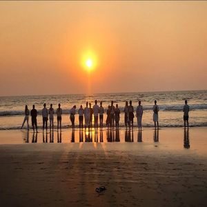 Yoga Retreat Goa Venue Beach Venue Side Scene