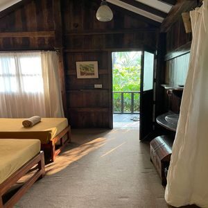 Yoga Retreat Goa Venue Accommodations Eco Lodges Bedroom